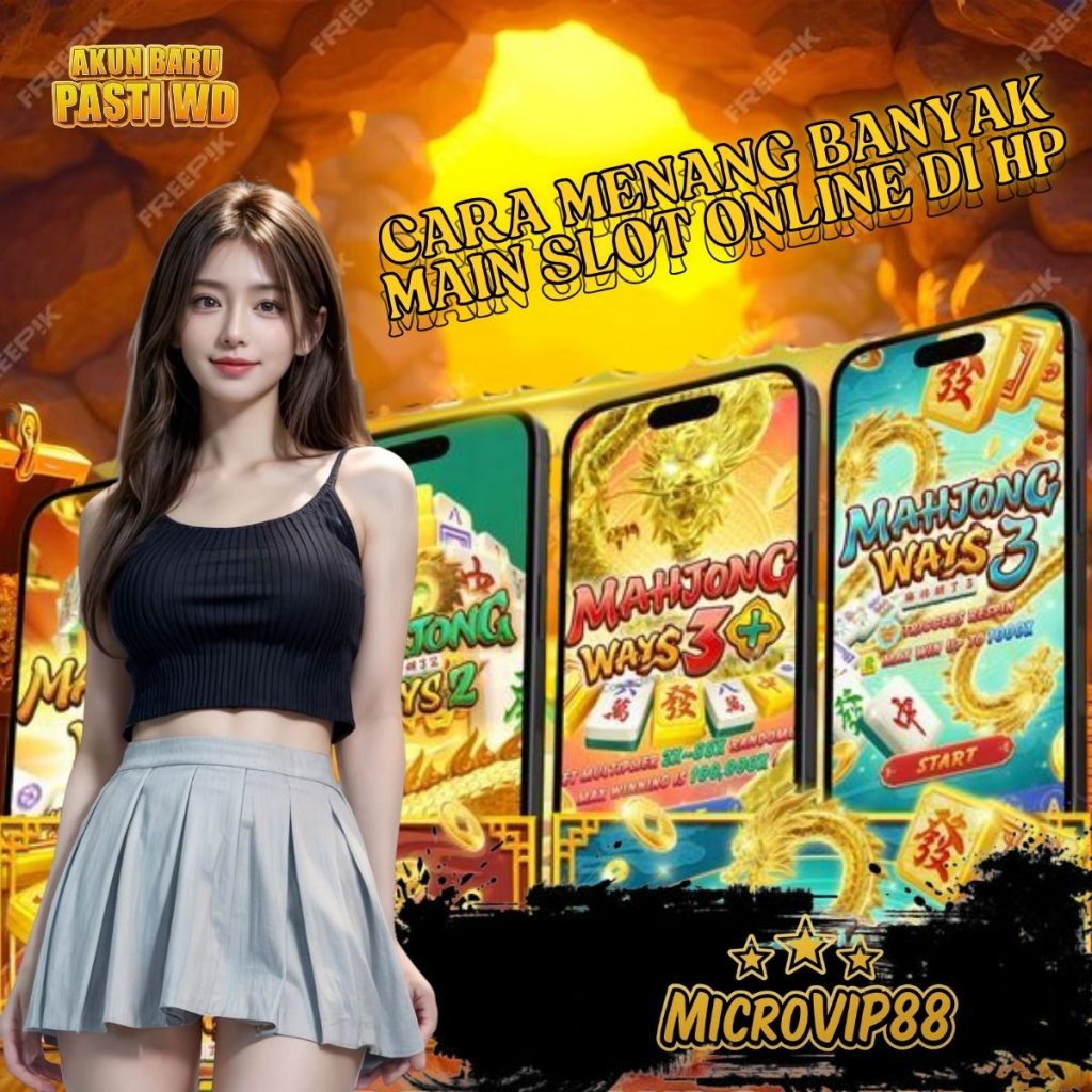 cara menang banyak main slot online di hp