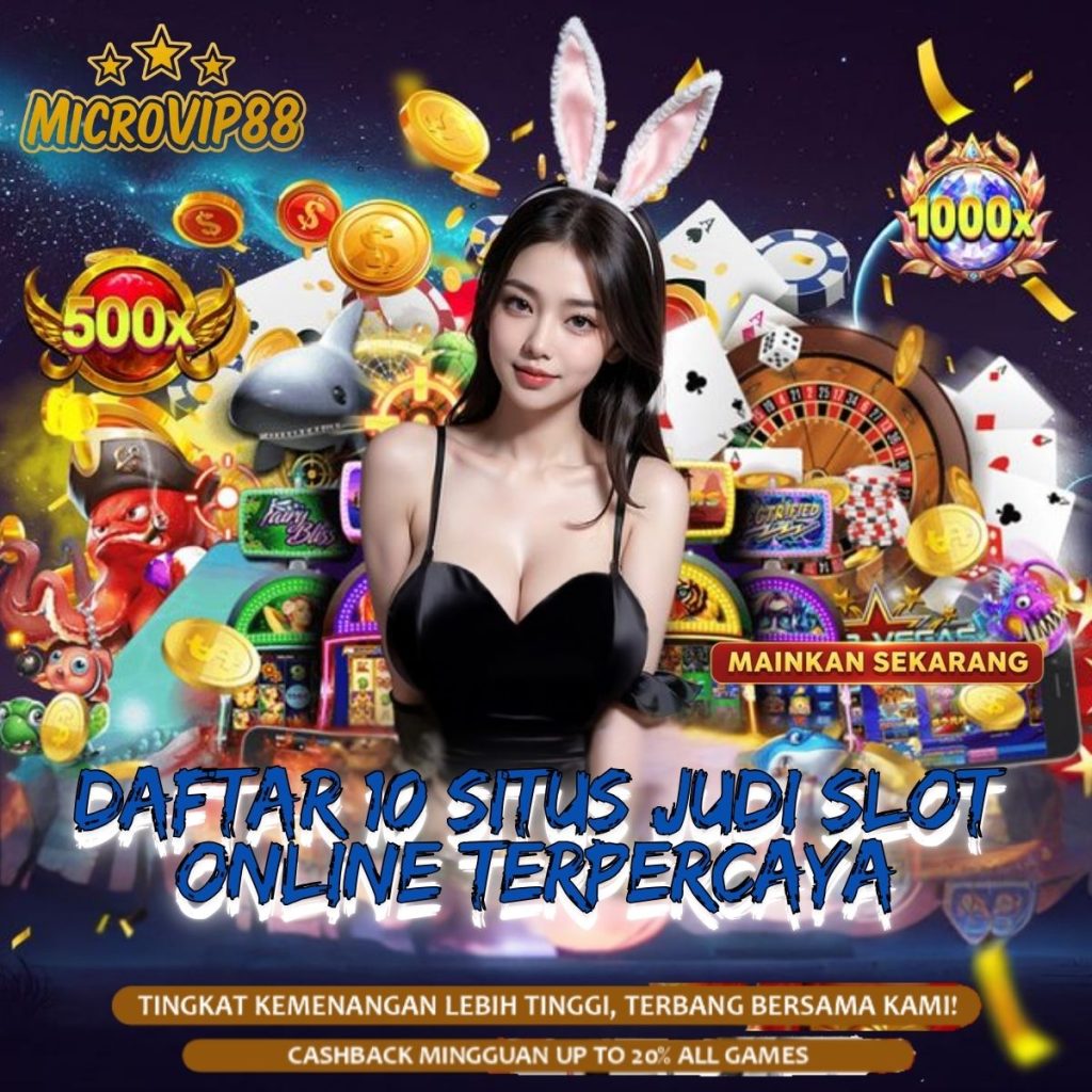 daftar 10 situs judi slot online terpercaya