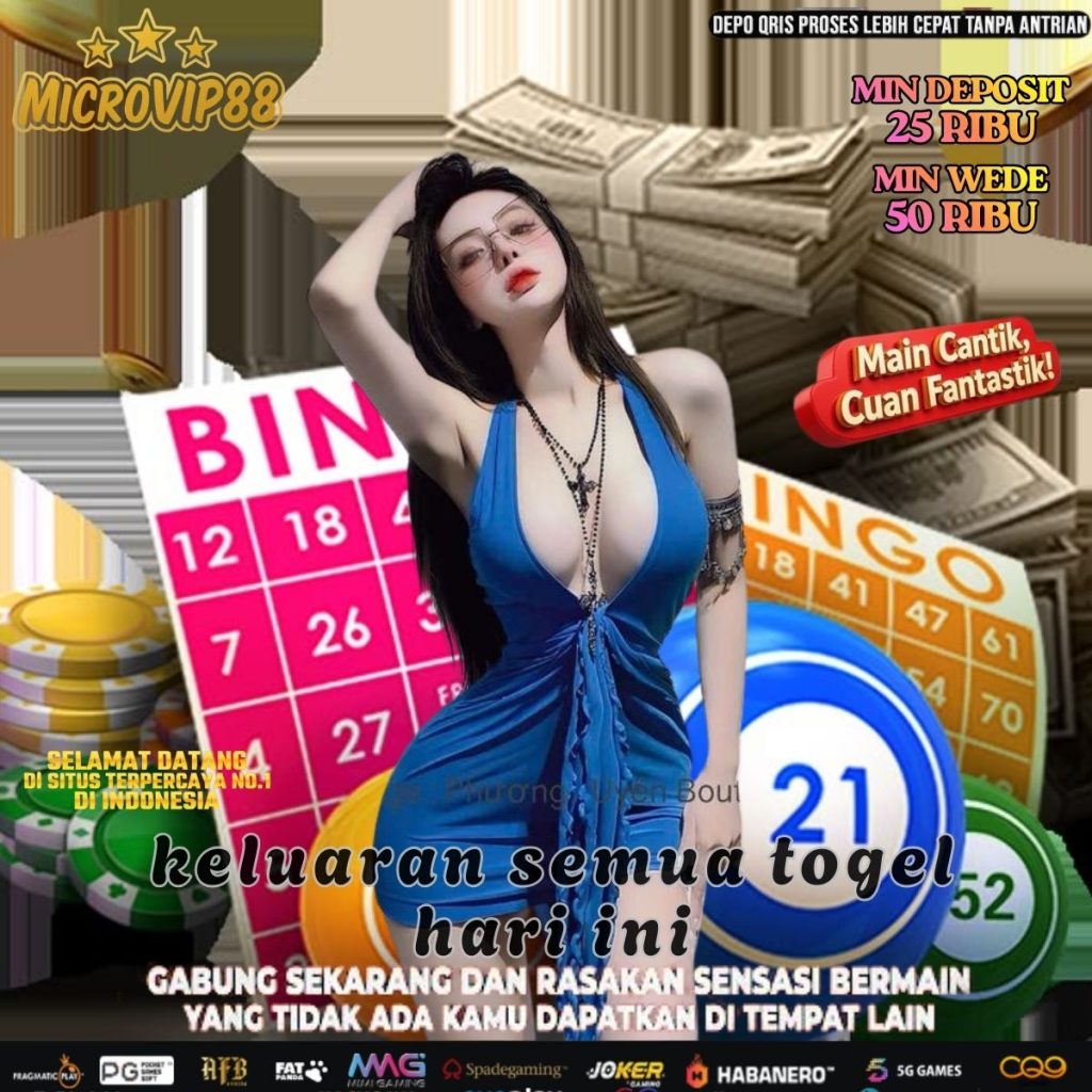 Keluaran Semua Togel Hari Ini